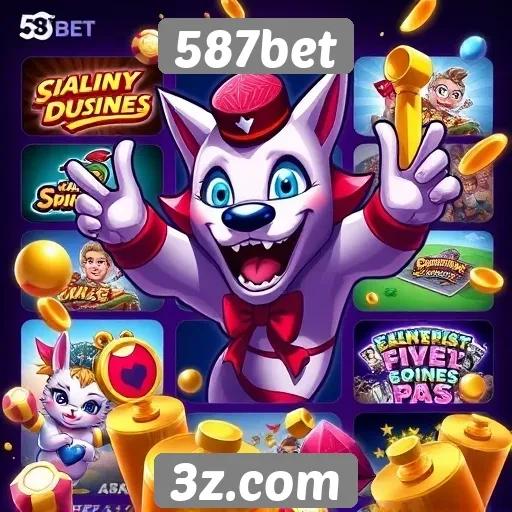 Opções de jogos disponíveis na 587bet